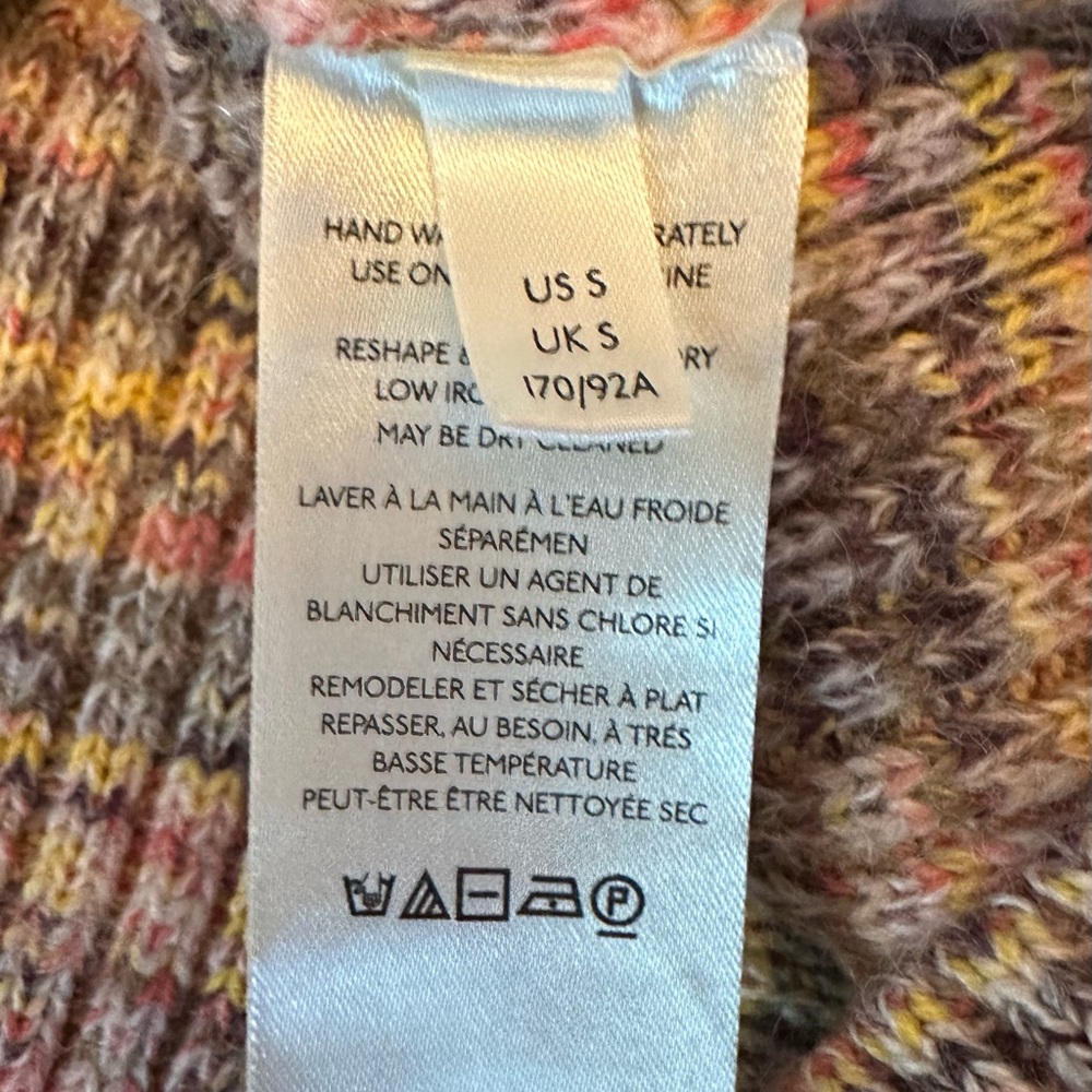 NWOT Free People Mystic Island Vest beach shells combo size small - Picture 8 of 9
